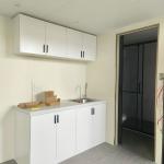 Apple Cabin House Galvanized Steel Frame and Metal Carved Panel for Long-Lasting