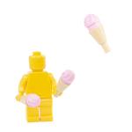 500pcs MOC Accessories Bricks City Food Model Block Food Ice Cream Cone 15470