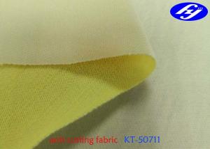 Wholesale Kevlar / Cooling Yarn Cut Resistant Fabric Knitted For Motocycle Jacket Interlining from china suppliers