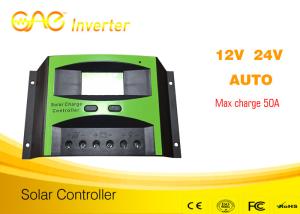 Wholesale 50A PWM solar charge controller 12V/24V/48V solar battery charging controller from china suppliers