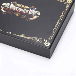 Wholesale protective Varnish Lift Off Lid Box , Flat Pack Collapsible Paper Box from china suppliers