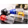 Buy cheap PET Plastic Capsule Bottles Metal Blister 1g Single Capsule Shells from wholesalers