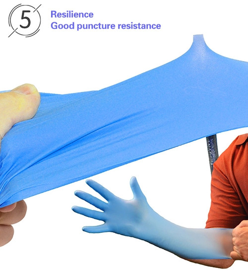 Disposable Nitrile Medical Examination Gloves S M L XL