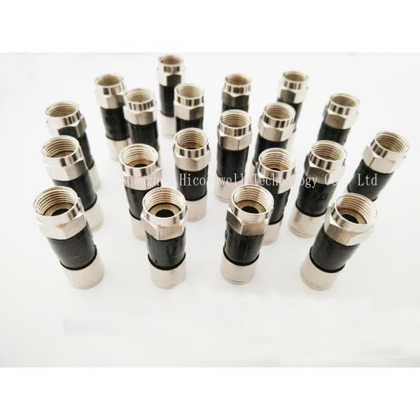 OEM Compression F Connector For Rg59 / Rg11 / Rg316 Ppc Ex11 And Ex6xl