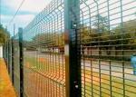 50x200mm Square Hole Black Welded Wire Mesh Fencing For Schools Educational