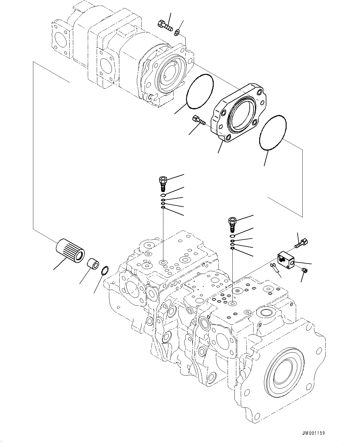 WA1200-6 S/N 60001-UP (Chassis only)