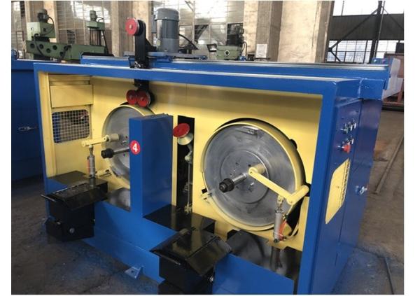 High Carbon Steel Wire Puller Machine 5.5mm - 3.5mm Block In High Speed Wire