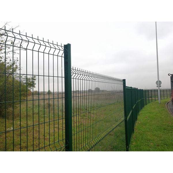 800-2400mm Customization 5.0mm 3d Welded Mesh Fencing For Garden