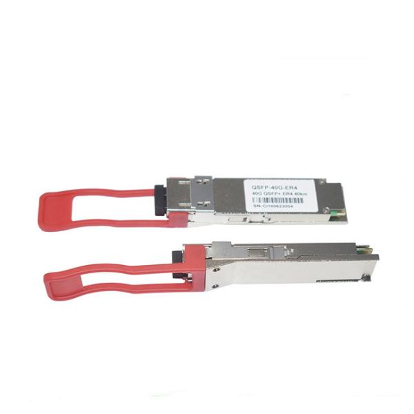 SMF 40G QSFP+ ER4 40km 1310nm DOM Optical Transceiver Module Dual LC