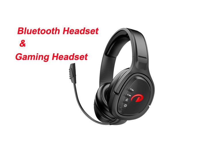 Ps4 Bluetooth Headset , 5.0 Bluetooth Red Lightweight Gaming Headset
