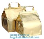 Food Delivery Aluminium Foil Thermal Insulation thermal bag, Custom Logo cooler