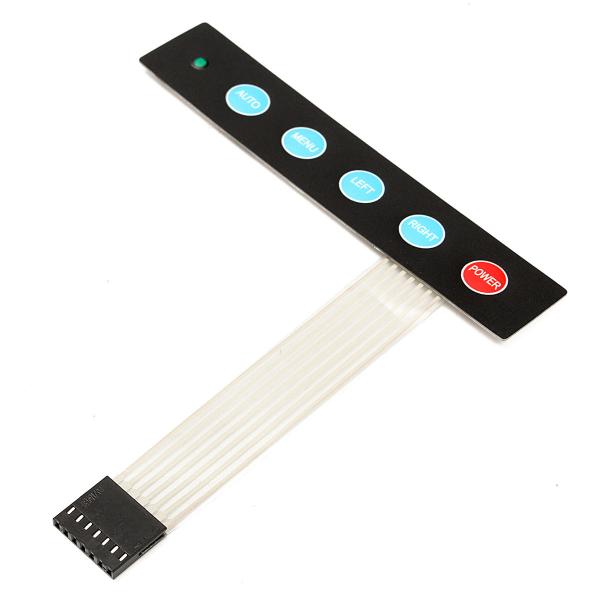 Custom-Made 3M Adhesive Waterproof Touch Screen Keypads / Keyboards Membrane