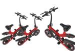 Durable Electric City Folding Bike Simple And Fashionable Design Eco - Friendly