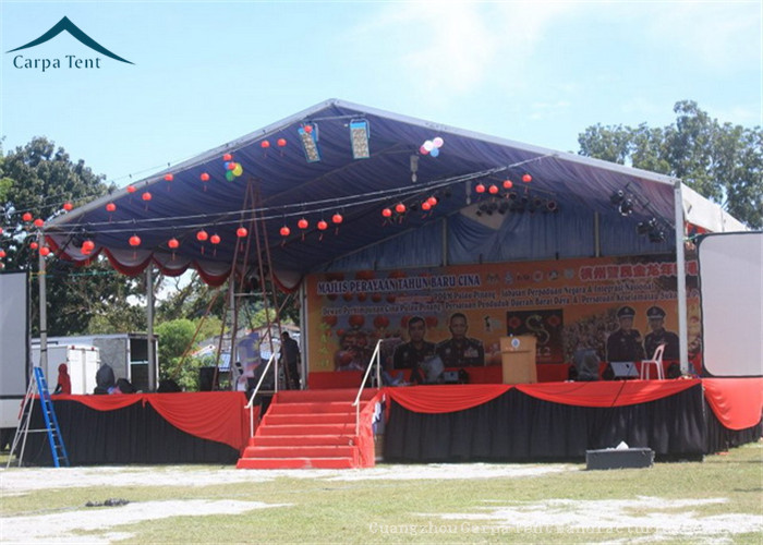White Arabic Large Wedding Tents PVC Fabric For Outdoor Event
