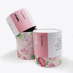 Recyclable Scented Candle Tube Packaging Jar 8Oz Container Paper Luxury Boxes