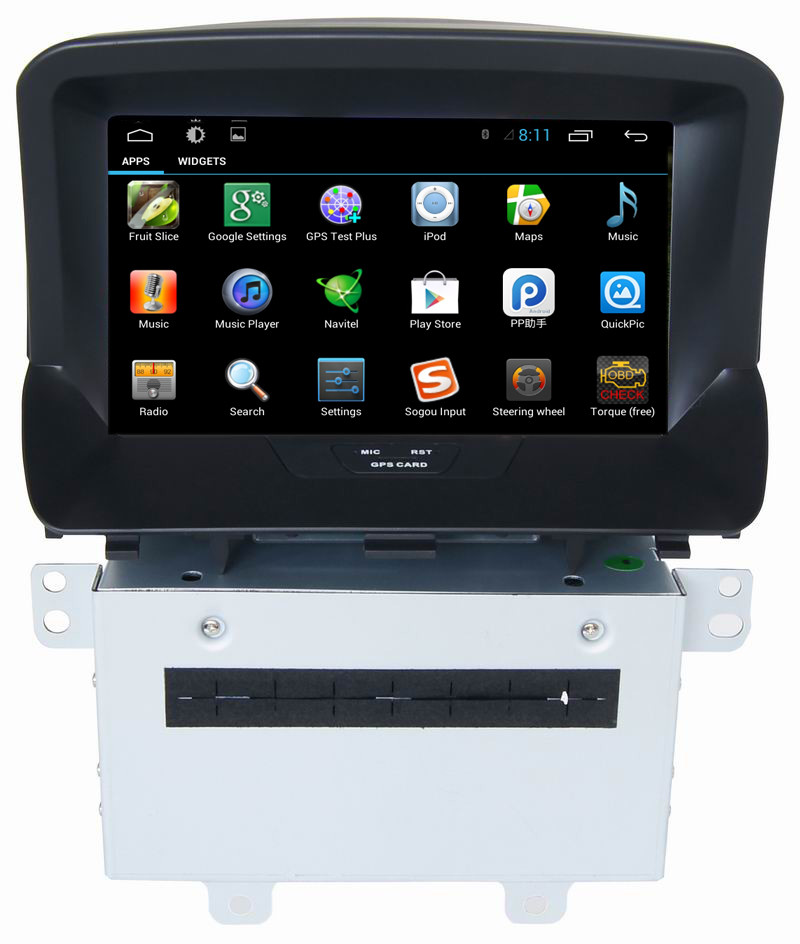 Ouchuangbo car radio dvd for Buick Encore Opel android 6.0 Mokka with gps Bluetooth USB video 4*45 Watts amplifier