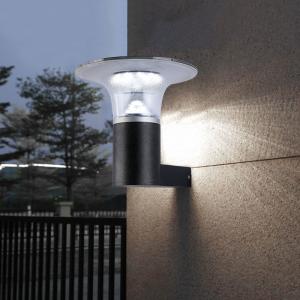 Wholesale Modern minimalist solar wall lighting outdoor balcony hanging light exterior wall courtyard wall lamp from china suppliers