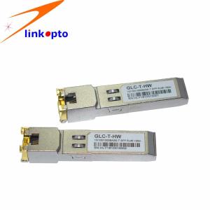 Wholesale Small Size Sfp Copper Module , Copper Sfp Transceiver 100M Transmission from china suppliers