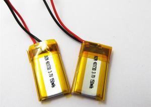 Wholesale Rechargeable 401730 3.7 V 150mah Lipo Battery , Bluetooth Headset Battery Replacement from china suppliers