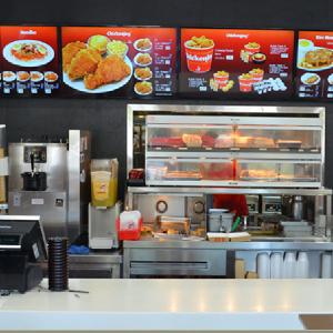 Wholesale 32 Inch Outdoor Indoor Digital Menu Board 1920x1080 Restaurant Slim Bezel from china suppliers