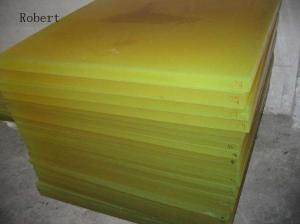 Wholesale Elastic Industrial Polyurethane Rubber Sheet , Abrasion Resistant PU Rubber Sheet from china suppliers