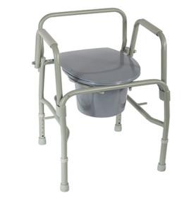 Wholesale Portable Pregnant Hospital Toilet Chair Disabled Bedside Portable Commode from china suppliers