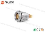 2 Ways Miniature Circular Connectors , Camera Cable Connector Raymo B Series