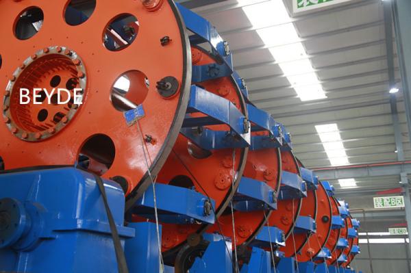 Wire Cable Making Planetary Stranding Machine , Electric Wire Manufacturing