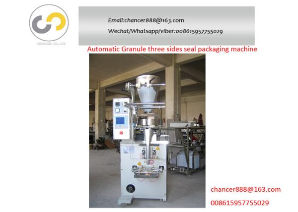 Automatic granular three sides seal packing machine, powder sachet filling