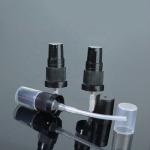 18mm 18/410 Factory Price Black Plastic Lotion Spray Pump With Clear Cap