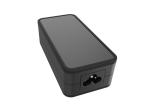 AC Universal Travel Adapter Desktop Worldwide Plug Adapter 60W 5000ma Black