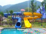 Custom Combination Fiberglass Kids Water Slides for Theme Water Park