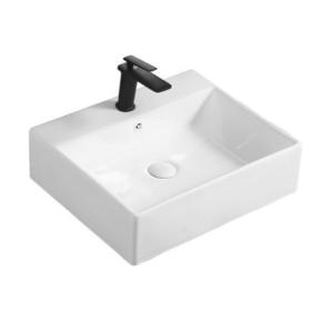 Wholesale Bathroom Luxury Ceramic Countertop Basins Wall Mounted 150mm Depth from china suppliers