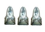 Silver Casket Hardware Plastic Material , Coffin Accessories With Iron Bars