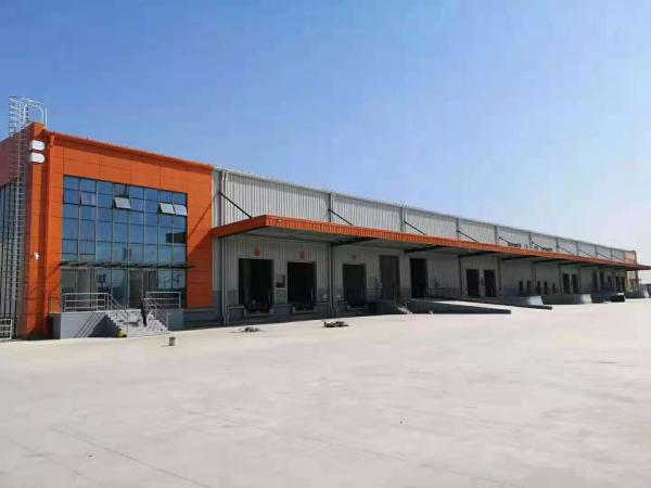 Well Cladding Waterproof Industrial Portal Frame Steel Structure Workshop