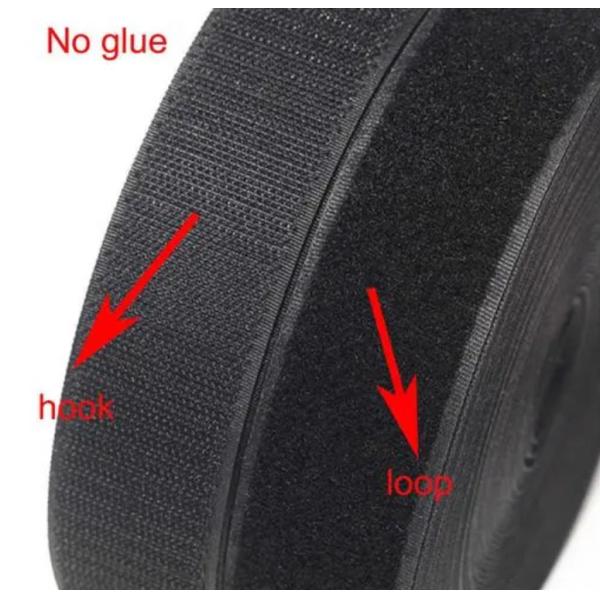 20mm Double Sided Hook And Loop Mosquito Net Hook And Loop Velcro Straps