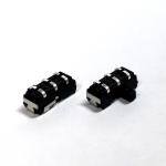 Miniature Bent Feet 6 Pin On Off DPDT Slide Switch