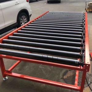 Wholesale Factory Directly Supply Steel Gravity Skate Wheel Telescopic Roller Conveyor Price with Low Price from china suppliers