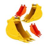 12" Excavator Narrow Trenching Bucket , Q355B Backhoe Trenching Attachments