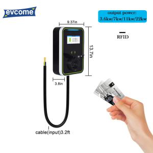Wholesale EV-HB Home Wallbox Charger Gun Base With RFID For Electric Car 16A / 32A from china suppliers