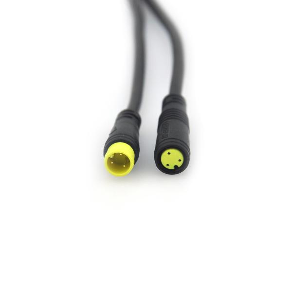 Electric Bicycle Male Female Connector 2-6 Pin M8 IP65 Waterproof Connector Plug
