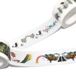 Custom Printed Glitter Washi Tape Waterproof Washi Paper Tape