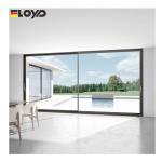 Aluminium Sliding Window Section Soundproof Double Glazed With Screen