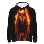 Men's Hoodie Long Sleeve 3D Print Drawstring Casual Fashion Pullover Sweatshirt