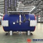 Horizontal Generator Set Waste Heat Boiler / Whrb Boiler 1T - 3T Capacity