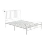 Underneath 13 Inches Metal Frame Single Bed for Military Staff Dormitory
