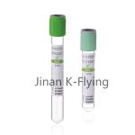 Single Use Lithium / Sodium Heparin Blood Tube 16*100mm