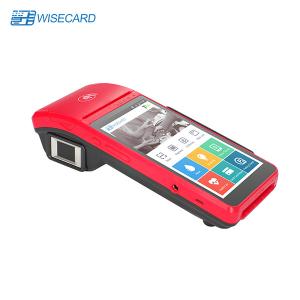 Wholesale 4G Wifi Smart Biometric POS With Fingerprint Reader Touch Screen from china suppliers
