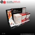 nail polish bottle counter display showbox from factory customized