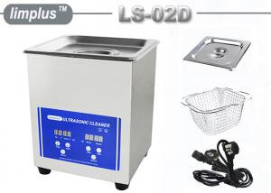 Wholesale 2L Stainless Steel Commercial Ultrasonic Cleaner with Heater / Digital Timer for Electronic Tool from china suppliers